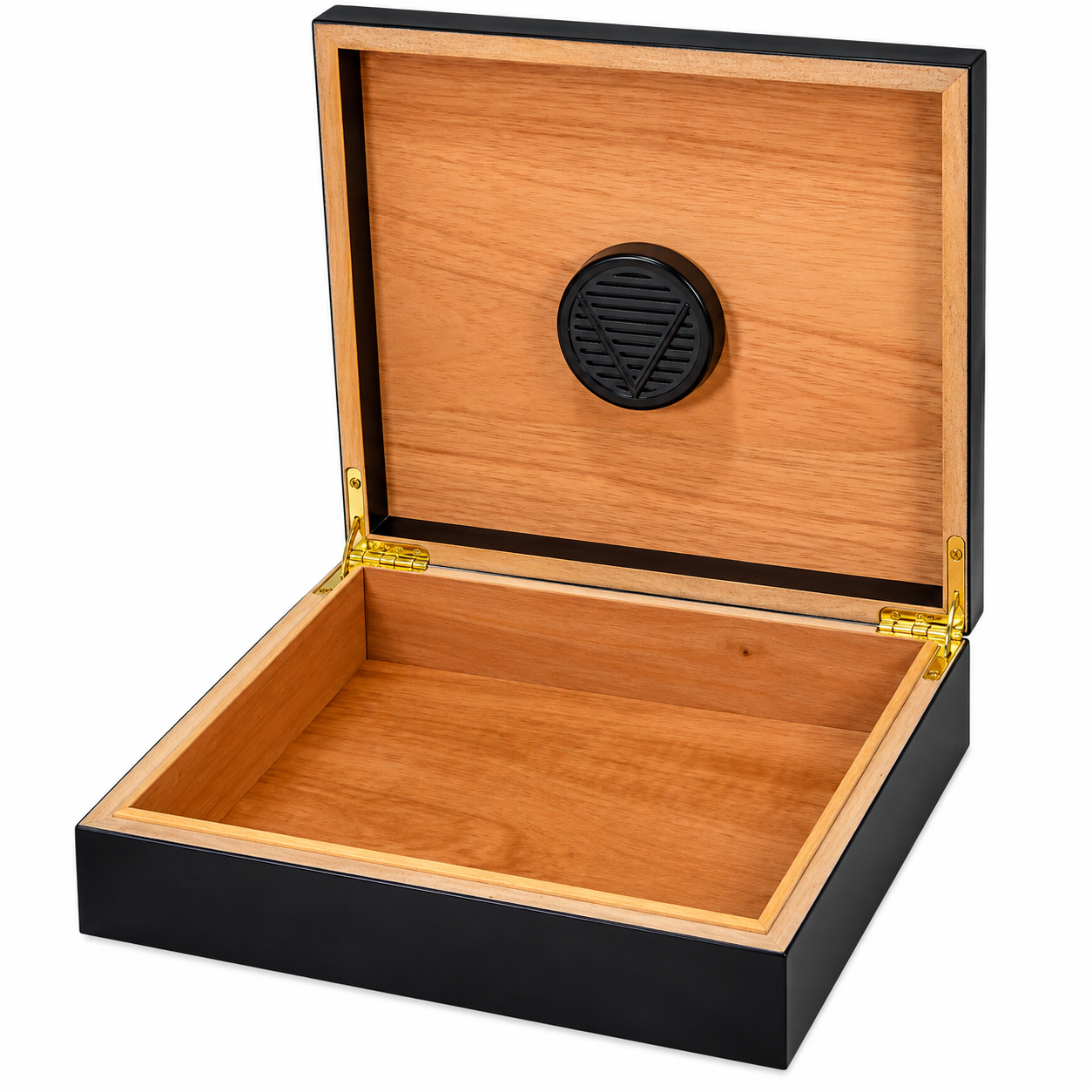 20 Cigar Travel Humidor Black from Mike's Cigars