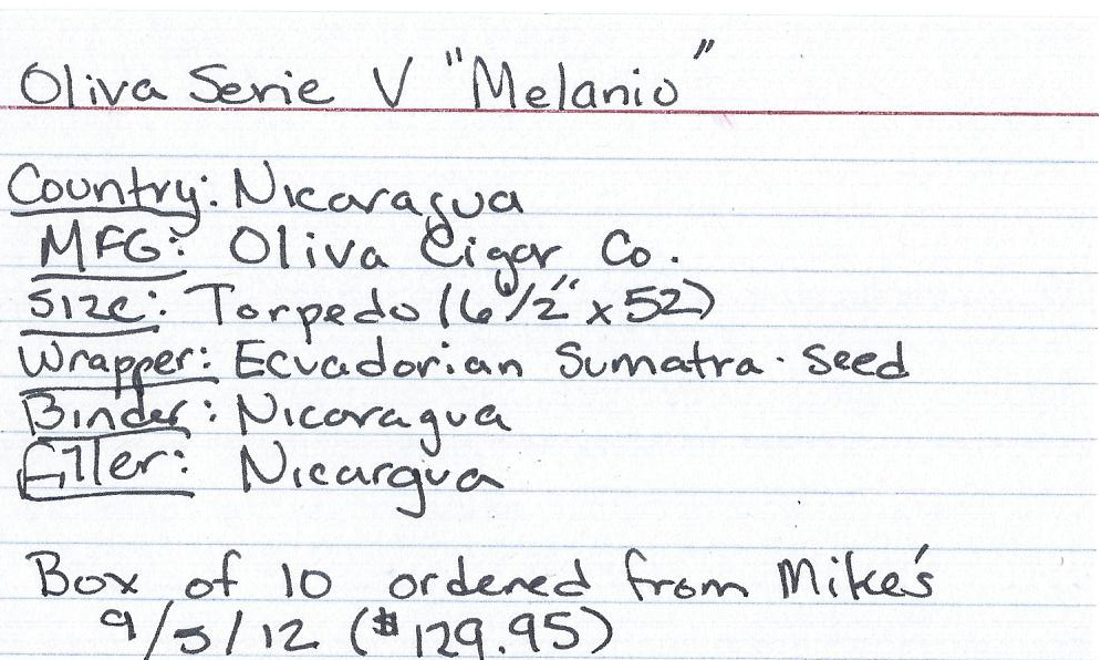 Oliva Serie V Melanio
