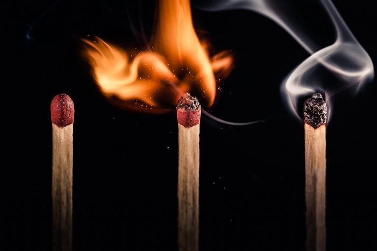 Matches lighting