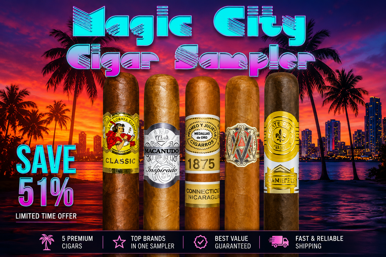 Mike's Cigars Samplers
