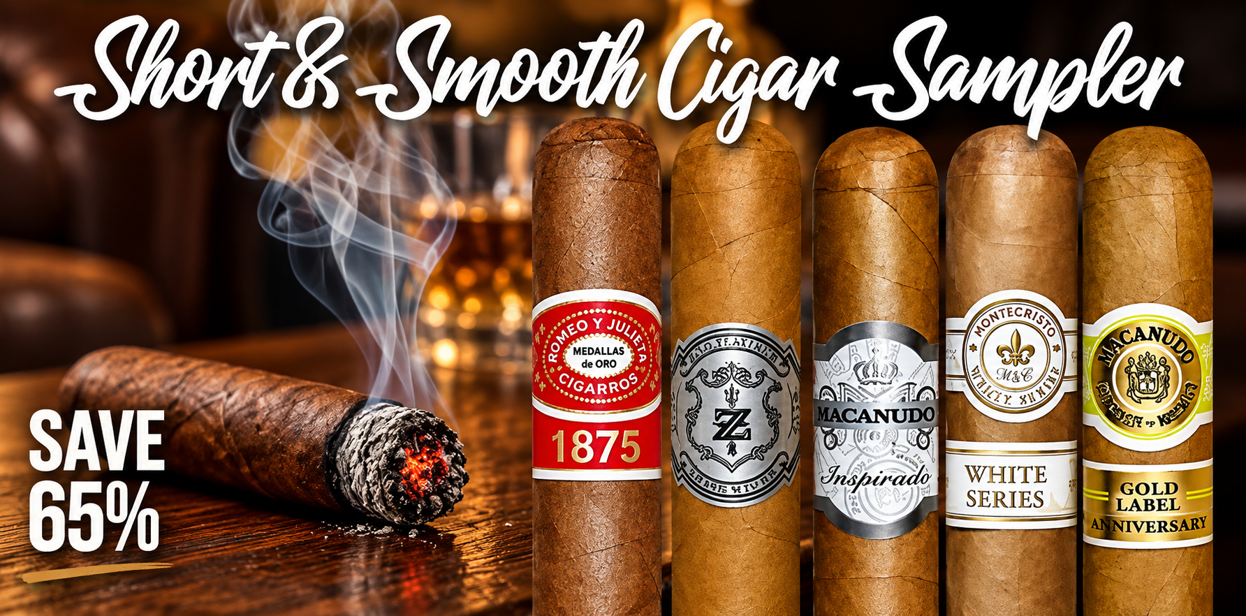 Short and Smooth Cigar Sampler from Mike's Cigars