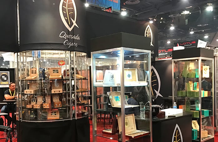 ipcpr 2017 quesada cigars booth