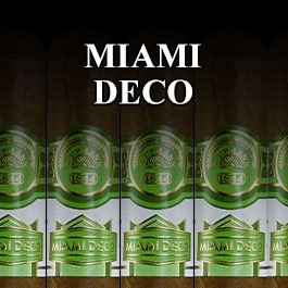 H Upmann Miami Deco
