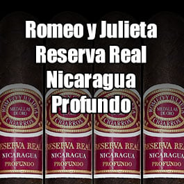 Romeo y Julieta Reserva Real Nicaragua Profundo