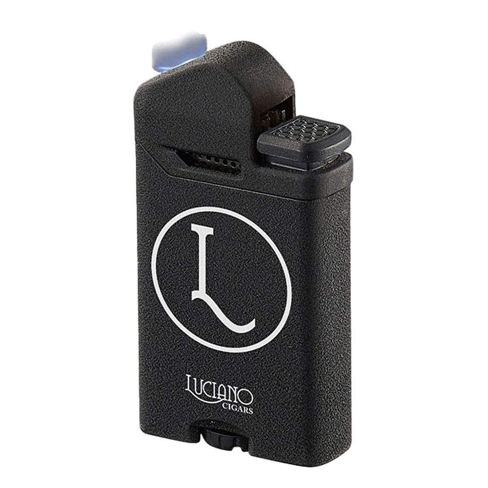 Add a Luciano Flat Flame Lighter ($15.00 value) for only $1.99 with box purchase of participating brands of Luciano 
*boxes 15 cigars or more, while supplies last