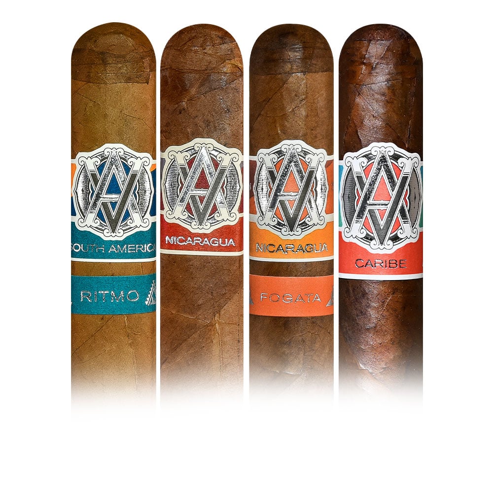Add an Avo Syncro Sampler ($55.00 value) for only $4.99 with box purchase of participating brands of Avo
*boxes 20 cigars or more, while supplies last