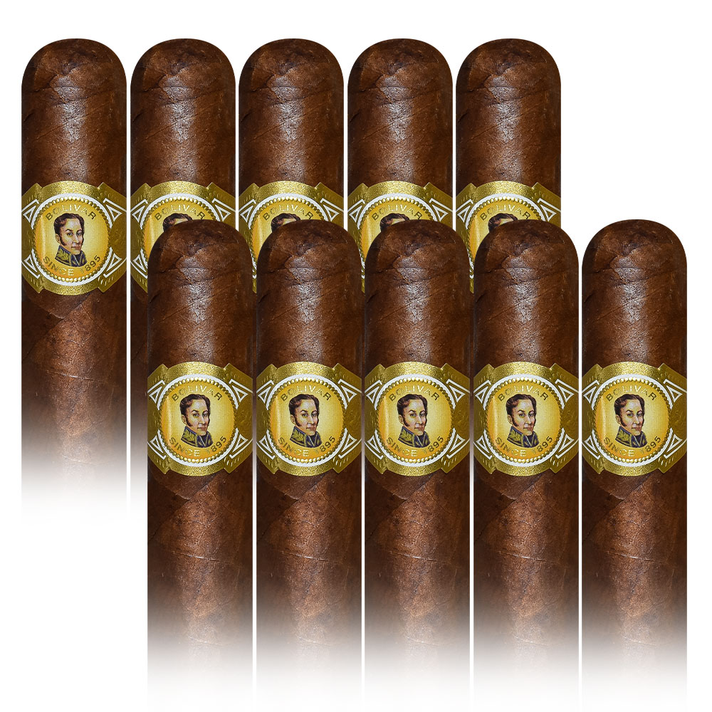 Add a Bolivar Cofradia 10 pack ($55.00 value) for only $1.99 with box purchase of participating brands of Bolivar
*boxes 20 cigars or more, while supplies last