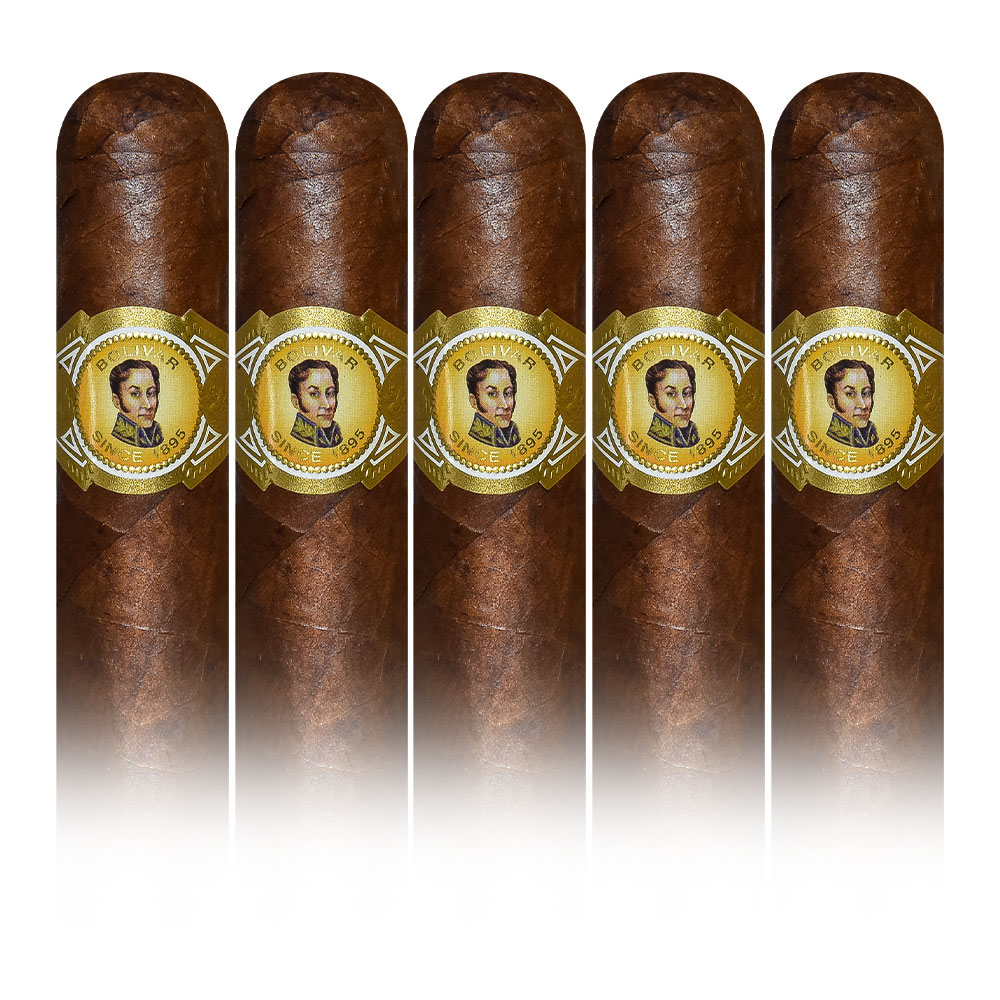 Add a Bolivar Cofradia 5 pack ($30.00 value) for only $1.99 with box purchase of participating brands of Bolivar
*boxes 20 cigars or more, while supplies last