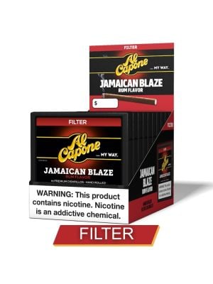 Al Capone Jamaican Blaze Rum Flavor Filter 10