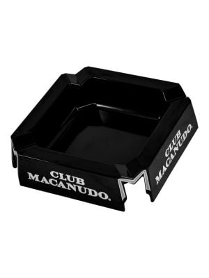 Club Macanudo Black Ashtray