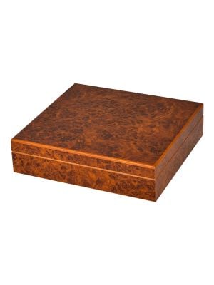 20 Cigar Travel Humidor Burl