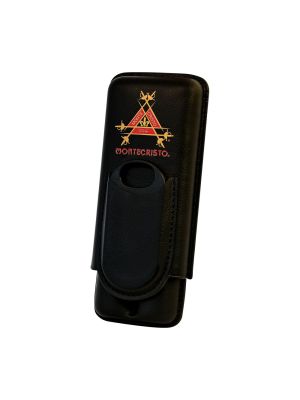 Montecristo Cigar Case and Cutter Gift Set