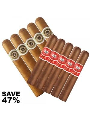 Double Stack Macanudo Hyde Park vs Romeo 1875 Bully