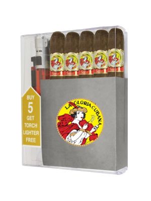 La Gloria Serie R #4 Cigar Collection With Lighter