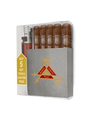 Montecristo Platinum Toro Cigar Collection With Cigar Lighter