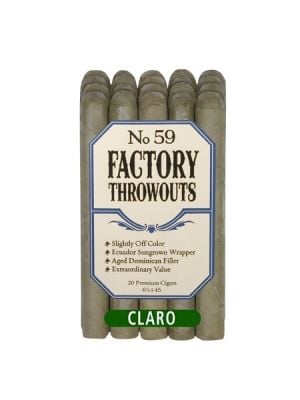 Factory Throwouts No. 59