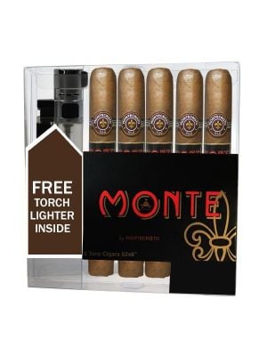 Monte By Montecristo Toro With Torch Lighter