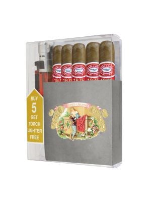 Romeo Y Julieta 1875 Bully Cigar Collection With Cigar Lighter