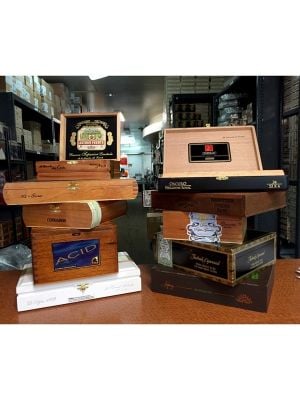 Empty Wood Cigar Boxes