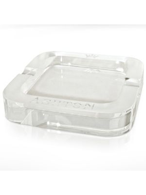 Ashton Ice Carved Crystal Ashtray