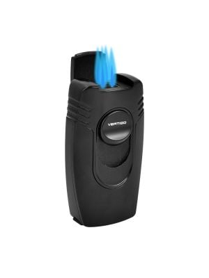 Vertigo Goliath Quad Torch Lighter with Punch Cutter