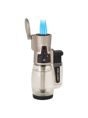 Vertigo Cyclone 2 Triple Torch Lighter Clear