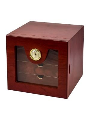 Cigar Safe Humidor Burl