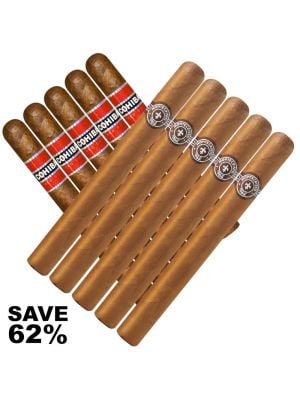 Double Stack Monte Classic Cuban Churchill vs Cohiba Classic Cuban Churchill