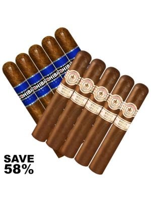 Double Stack Cohiba vs Montecristo