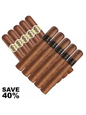 Double Stack Rocky Edge vs Macanudo Churchill