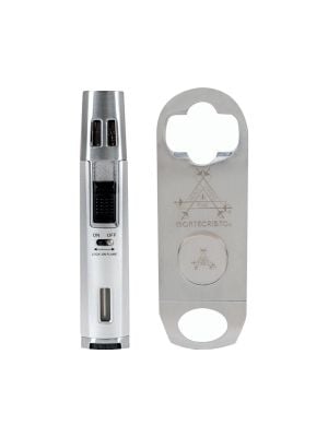 Montecristo Dagger Cigar Lighter and Bottle Opener Gift Set