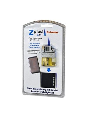 Z-Plus 2.0 Extreme Double Torch Flame Lighter Insert