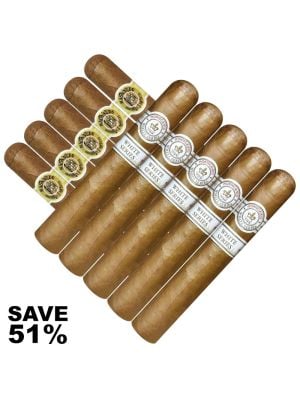 Double Stack Macanudo vs Monte White