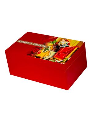 Romeo Y Julieta Humidor With Cigars