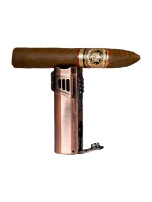 Vertigo Crown Quad Torch Lighter with Cutter
