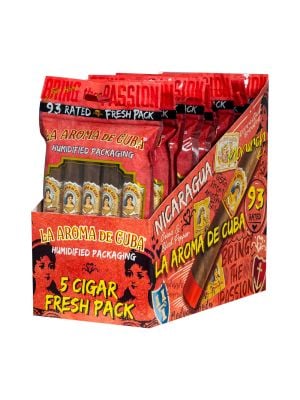 La Aroma De Cuba 94-95 Rated Fresh Pack - orange