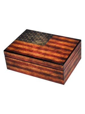 Old Glory 50 Count Humidor
