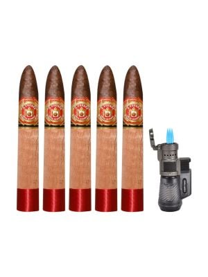 Arturo Fuente Chateau Fuente Queen B with Torch Lighter