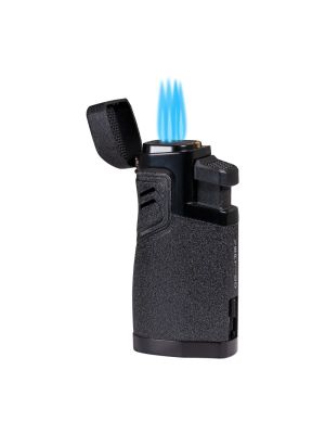 Vertigo Hercules Quad Torch Lighter with Punch