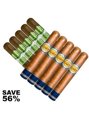 Double Stack H Upmann Miami Deco VS La Aurora Sapphire