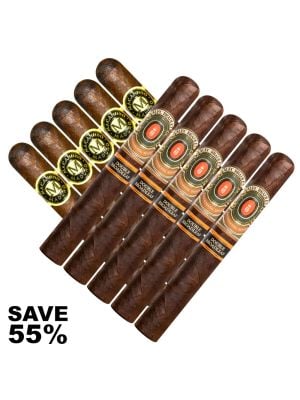 Double Stack Macanudo Maduro VS Alec Bradley Double Broadleaf