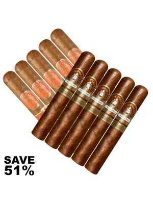 Double Stack H Upmann Sunrise VS Ferio Tego Metro Habano