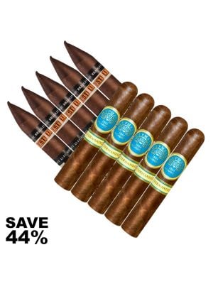 Double Stack AB Black Market Esteli VS H Upmann by AJ