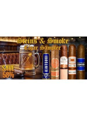 Steins & Smoke Cigar Sampler