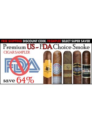 Premium FDA Choice Smoke Cigar Sampler
