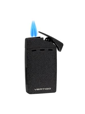 Vertigo Sickle Double Torch LIghter with Cutter