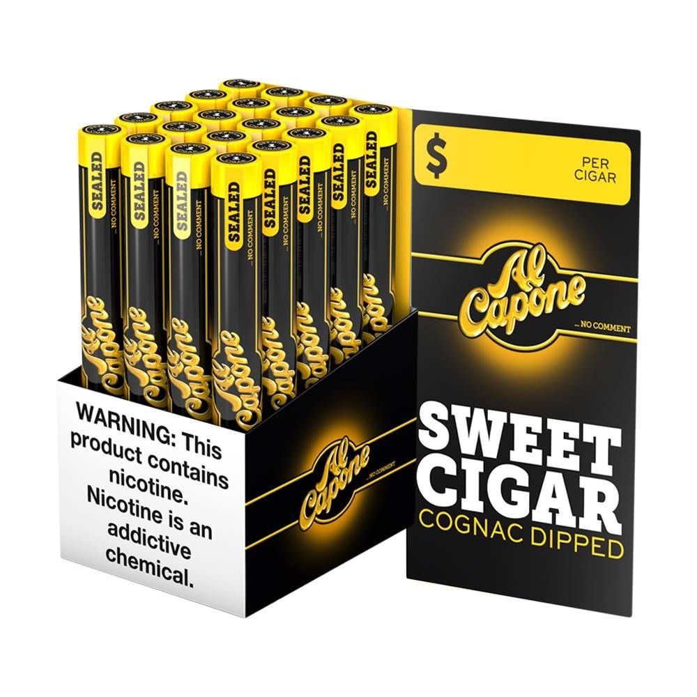 al capone tobacco Al Capone Sweets Cigar Tubo Natural