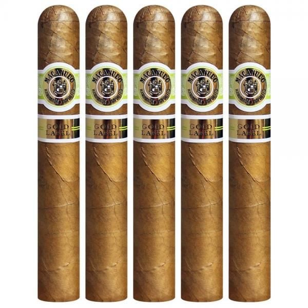 Macanudo Gold Label Crystal No Tube Natural