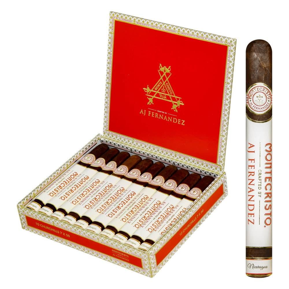 アキチャコ　ゲント・マルタ(22×17cm×2)・スイス　チューリッヒの夏 Montecristo Crafted by AJ Fernandez Churchill Oscuro -