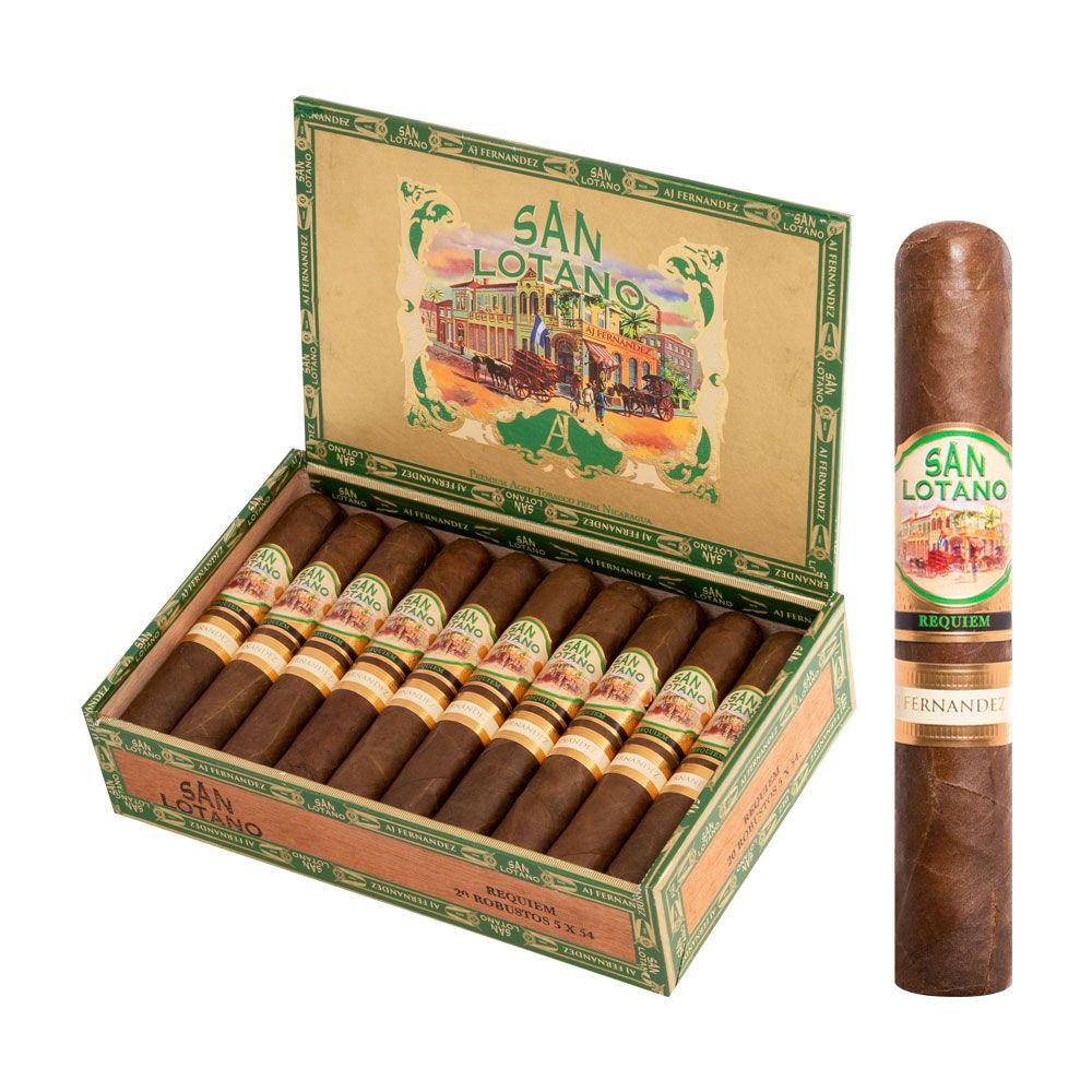 San Lotano Requiem Habano by AJ Fernandez Robusto Haban